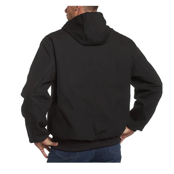 NWOT Carhartt Mens Thermal Lined Duck Active Jacket J131 Black Size 3XL $180 Y79 - Picture 2 of 2
